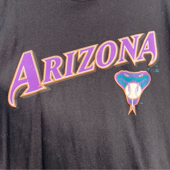 Fanatics Black Arizona Diamondbacks Short Sleeve Tee 0711 - Picture 2 of 8